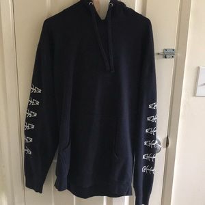 Captain Fin CO blue oversized hoodie